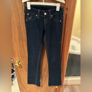 True Religion low cut size 26 bootcut jeans